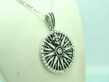 Turkish Handmade Jewelry 925 Sterling Silver Compass Design Men Pendant