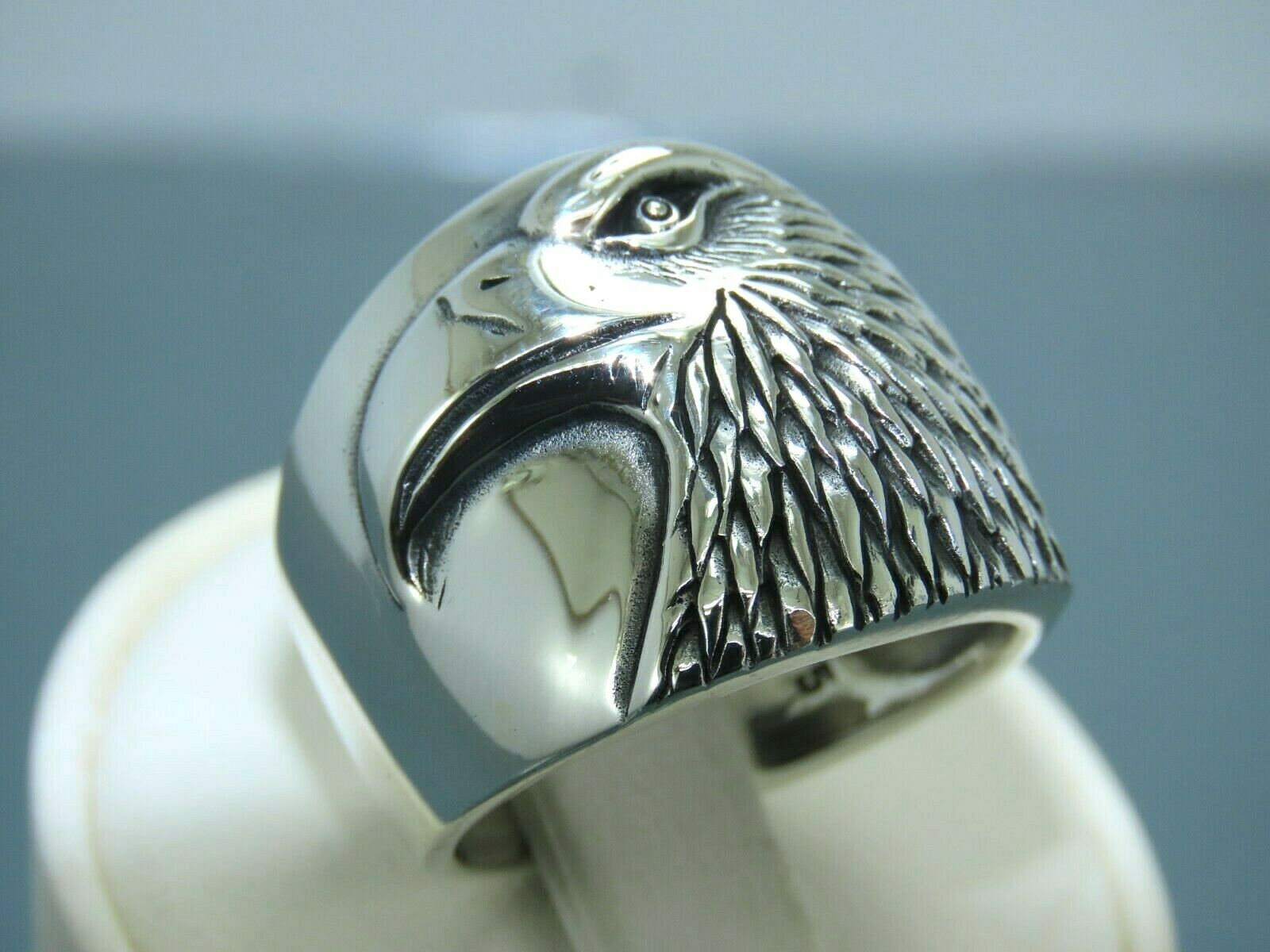 Sterling Silver Eagle Ring, Eagle Wedding Ring, Eagle Jewelry, Bird Wedding  Ring, Silver Celtic Ring, Viking Bird Ring, Goth Ring, 1533