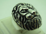 Turkish Handmade Jewelry 925 Sterling Silver Lion Design Mens Rings