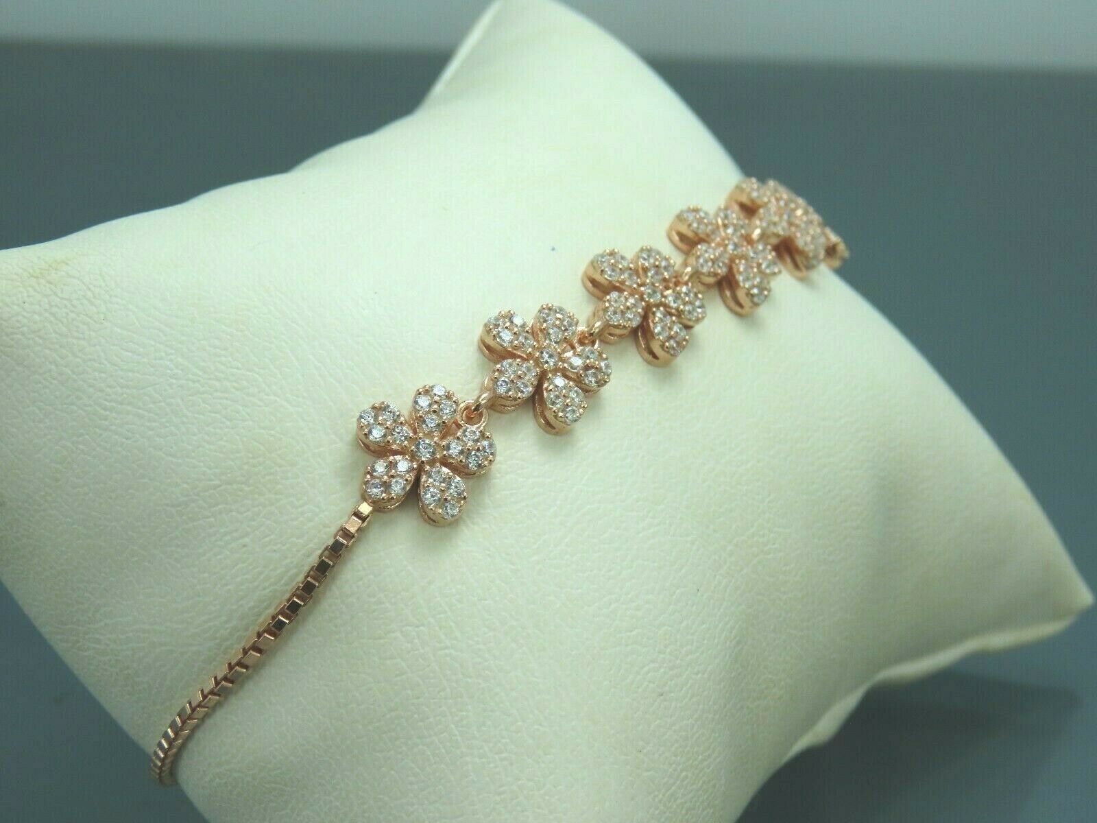 Turkish Handmade Jewelry 925 Sterling Silver Zircon Stone hotsell Women Bracelet