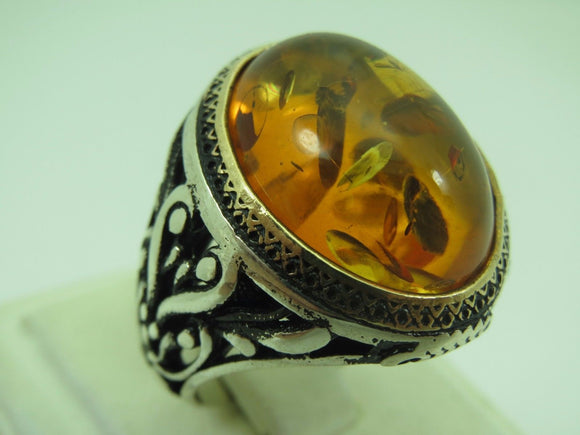 Vintage Amber Rings 2024 | favors.com