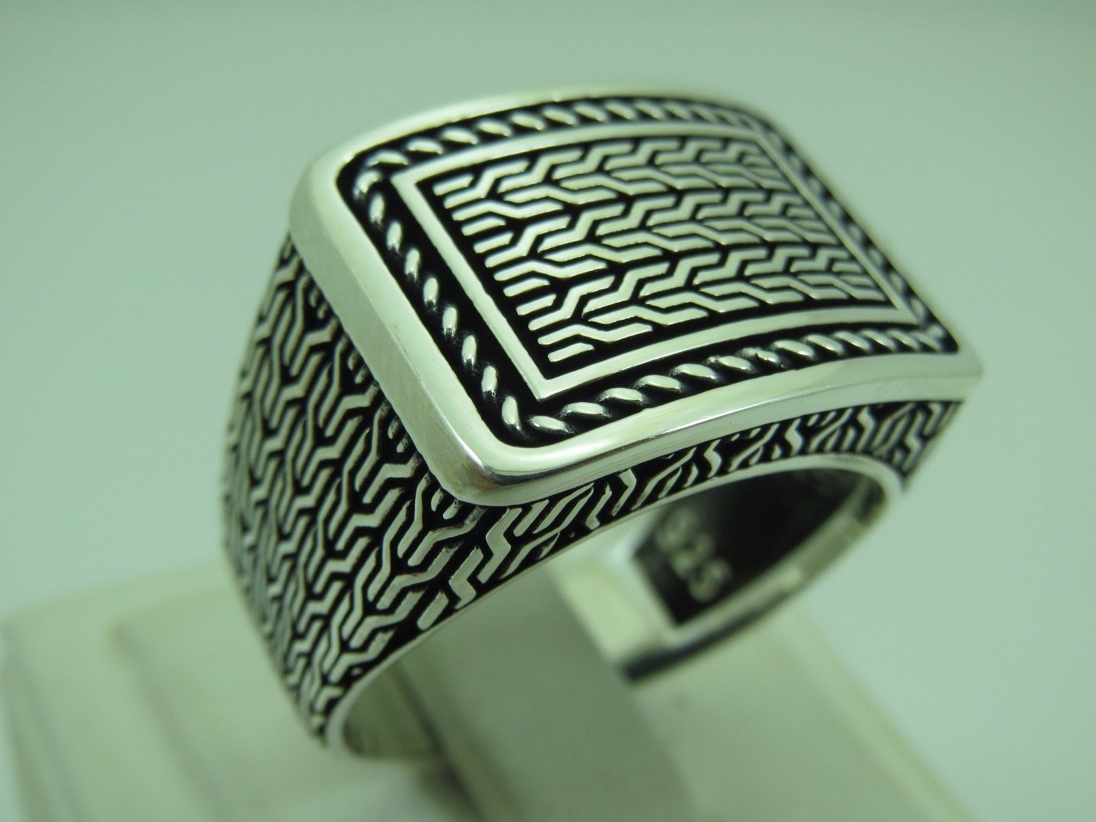 Silver Men's Ring – JadedBeauty.Co